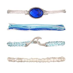 - Set of Four Beautiful Beach 🏝️ Adjustable Bracelets ⭐️